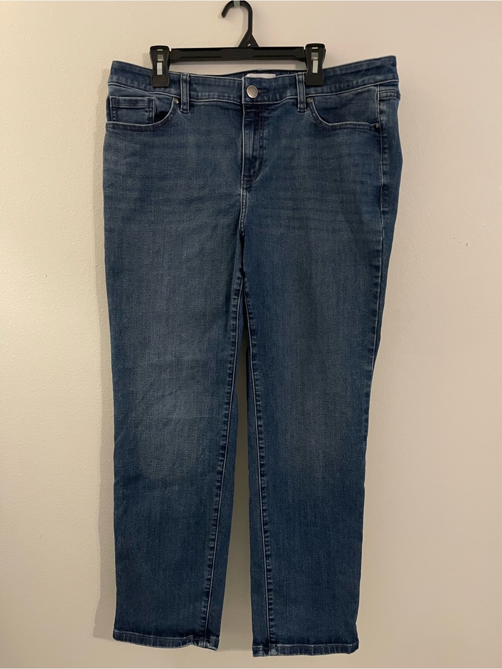 Lane Bryant Straight Leg Dark Blue Jeans